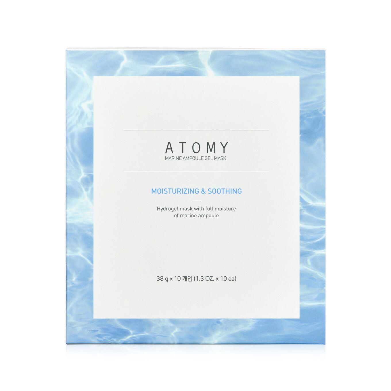Атоми Морская Гидрогелевая Маска Успокаивающая