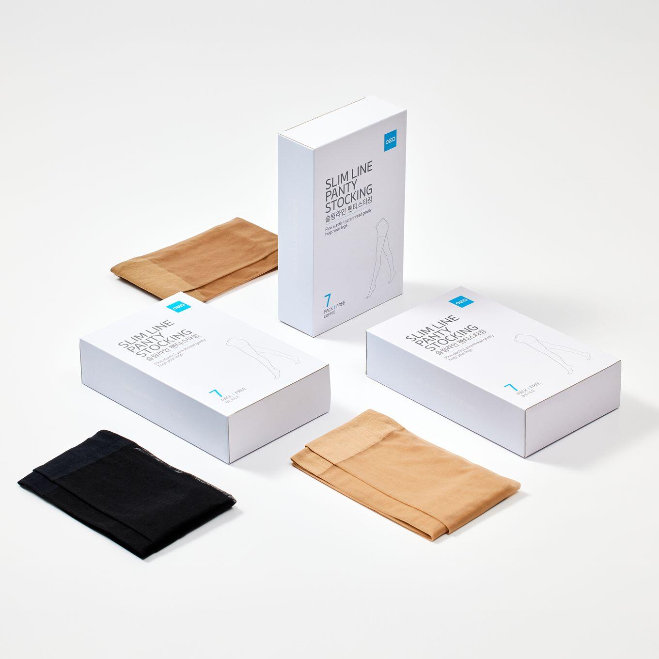 Атоми Слим Лайн капроновые колготки цвет бежевые