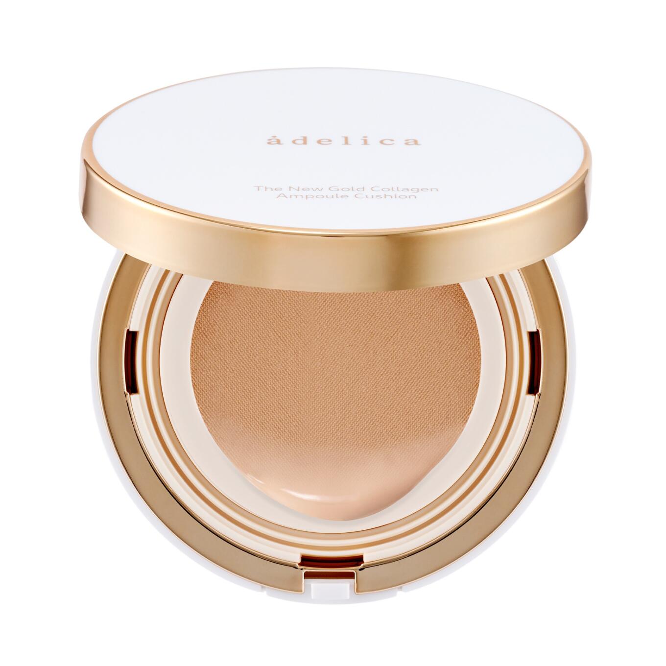 Аделика Коллаген Кушон 01 Персик-ваниль (кушон + рефил 1 шт.)