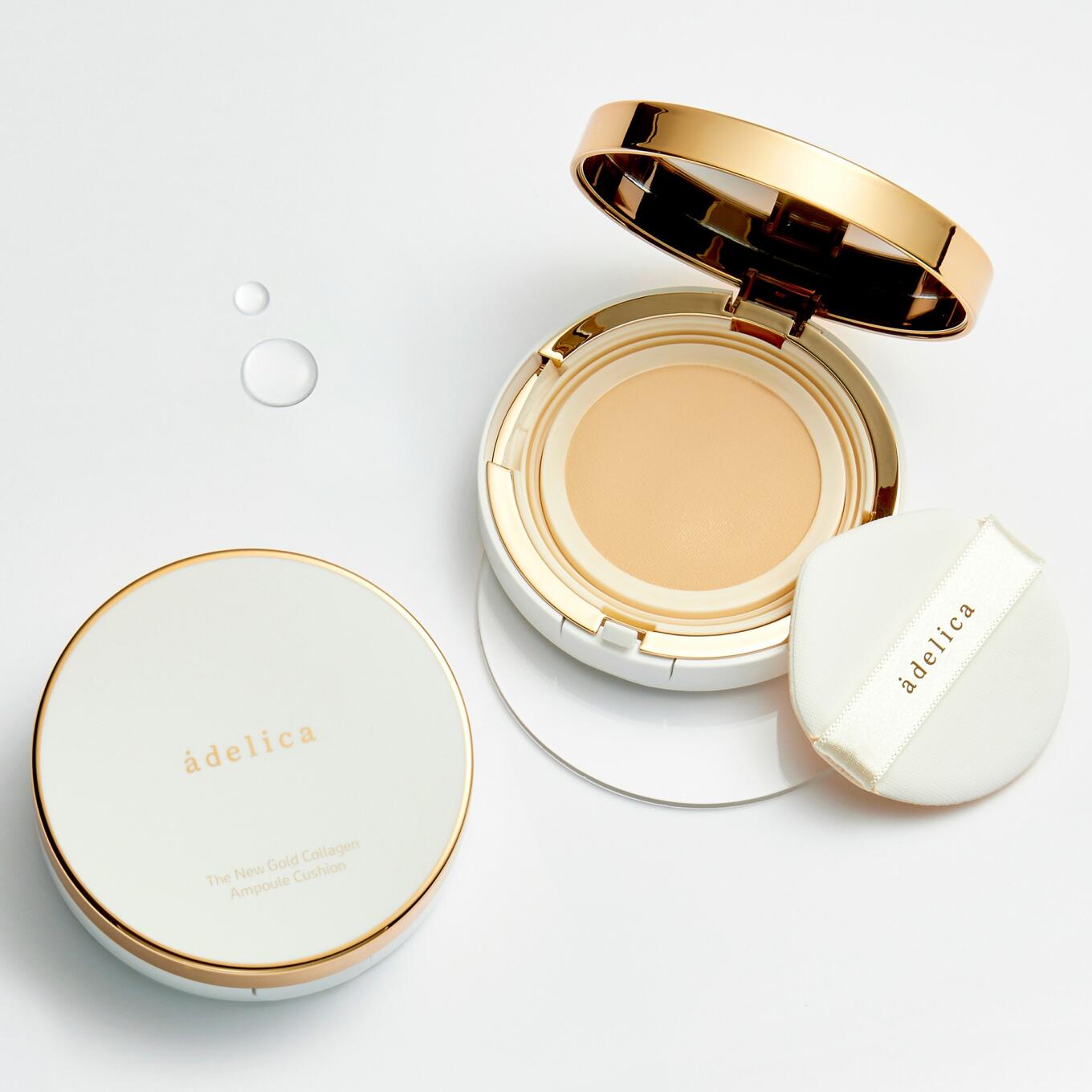 Аделика Коллаген Кушон 03 Кремово-бежевый (кушон + рефил 1 шт.)