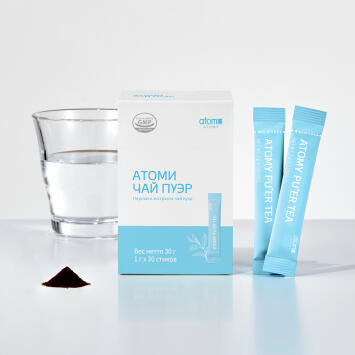Атоми Чай Пуэр для Похудения