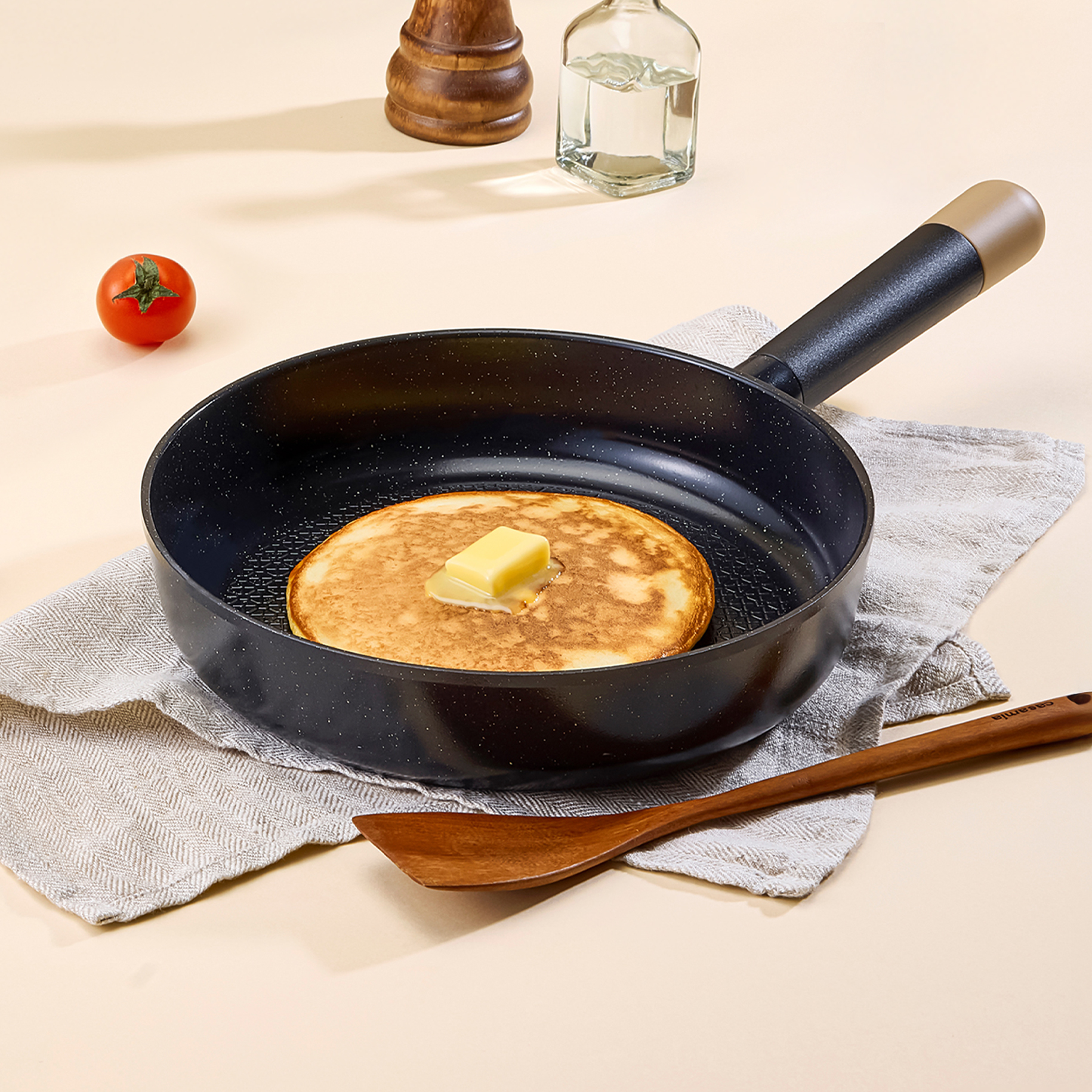 Атоми Меди Кук Алюминиевая Сковородка 24 см