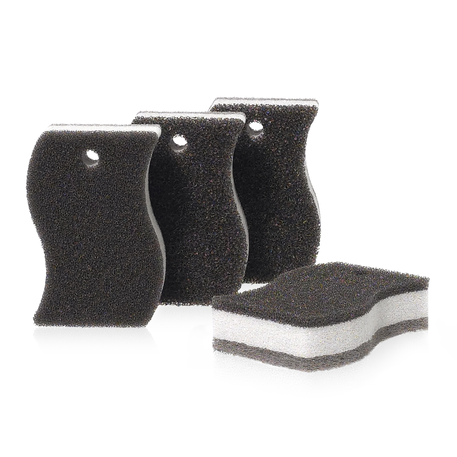 Атоми Губка хозяйственная не оставляющая царапин