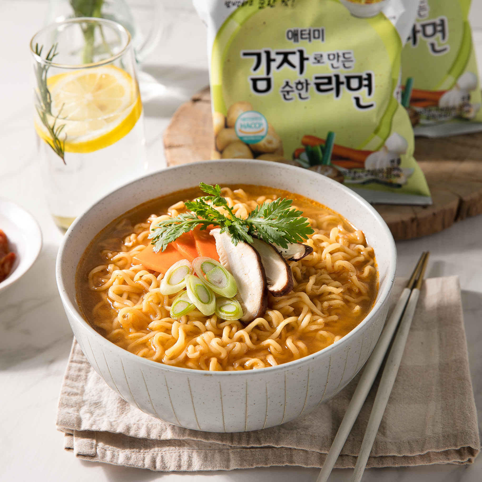 Атоми Картофельный рамен (неострый) 