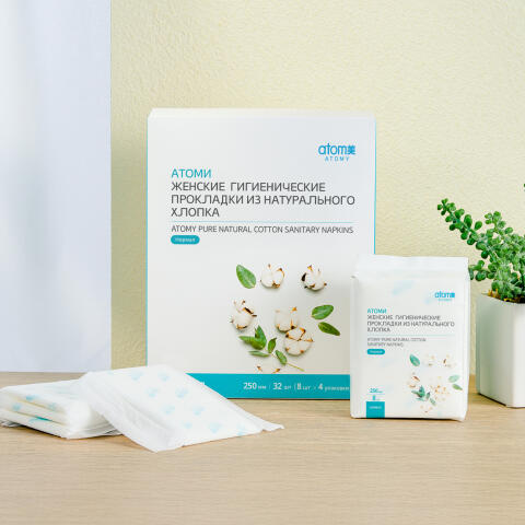 Атоми женские гигиенические прокладки Нормал