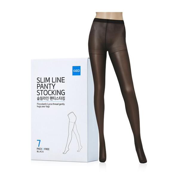 Атоми Слим Лайн капроновые колготки черные