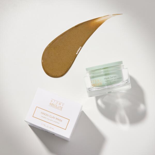 Атоми Абсолют маска для лица Глина Хиноки
