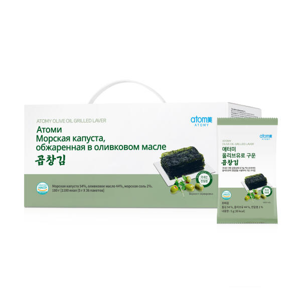 Атоми Морская капуста жареная в оливковом масле (36 уп.)