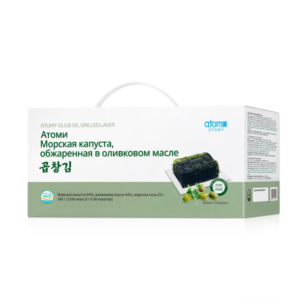 Атоми Морская капуста жареная в оливковом масле (36 уп.)