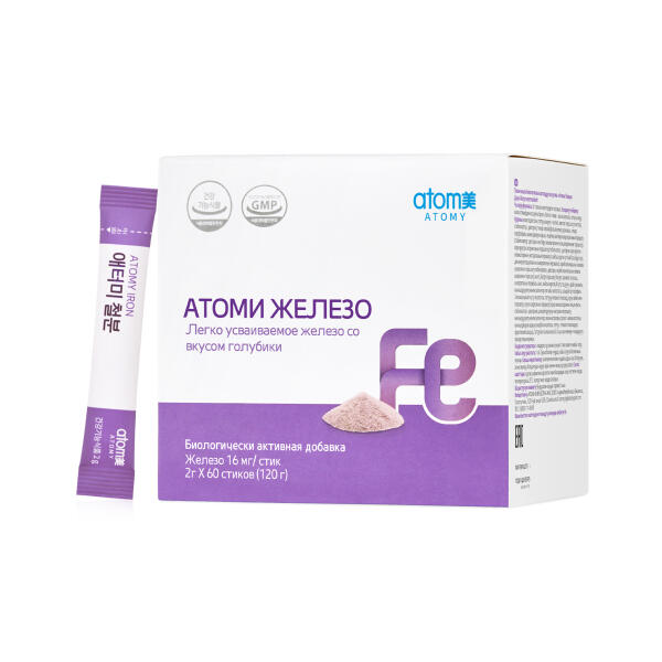 Атоми Железо