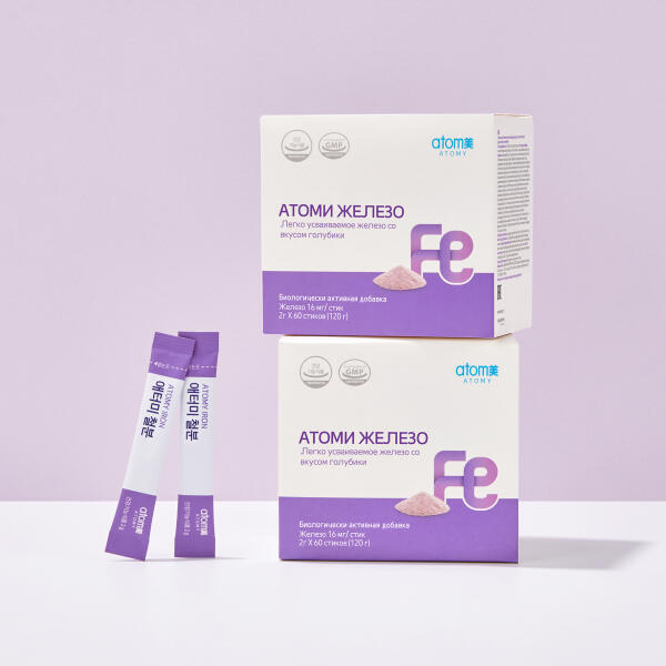 Атоми Железо