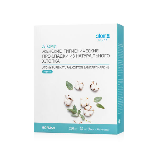 Атоми женские гигиенические прокладки Нормал